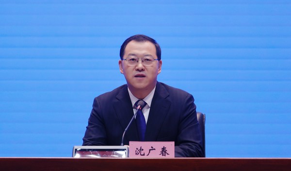 黑龍江省文化和旅游廳副廳長沈廣春。張澍攝