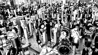量子計算原型機“九章三號”實驗裝置示意圖（部分）。圖片由中國科學(xué)技術(shù)大學(xué)提供